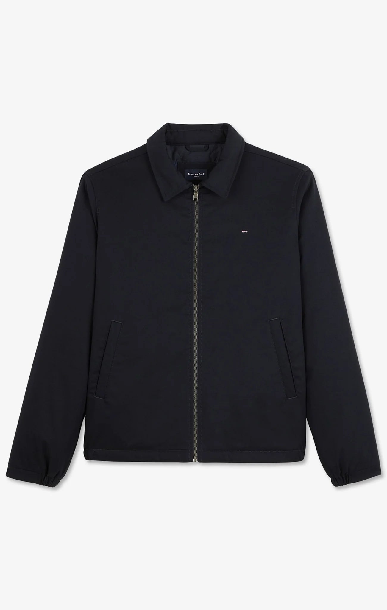 Eden Park Dark blue jacket in cotton gabardine - PendulumMensWear