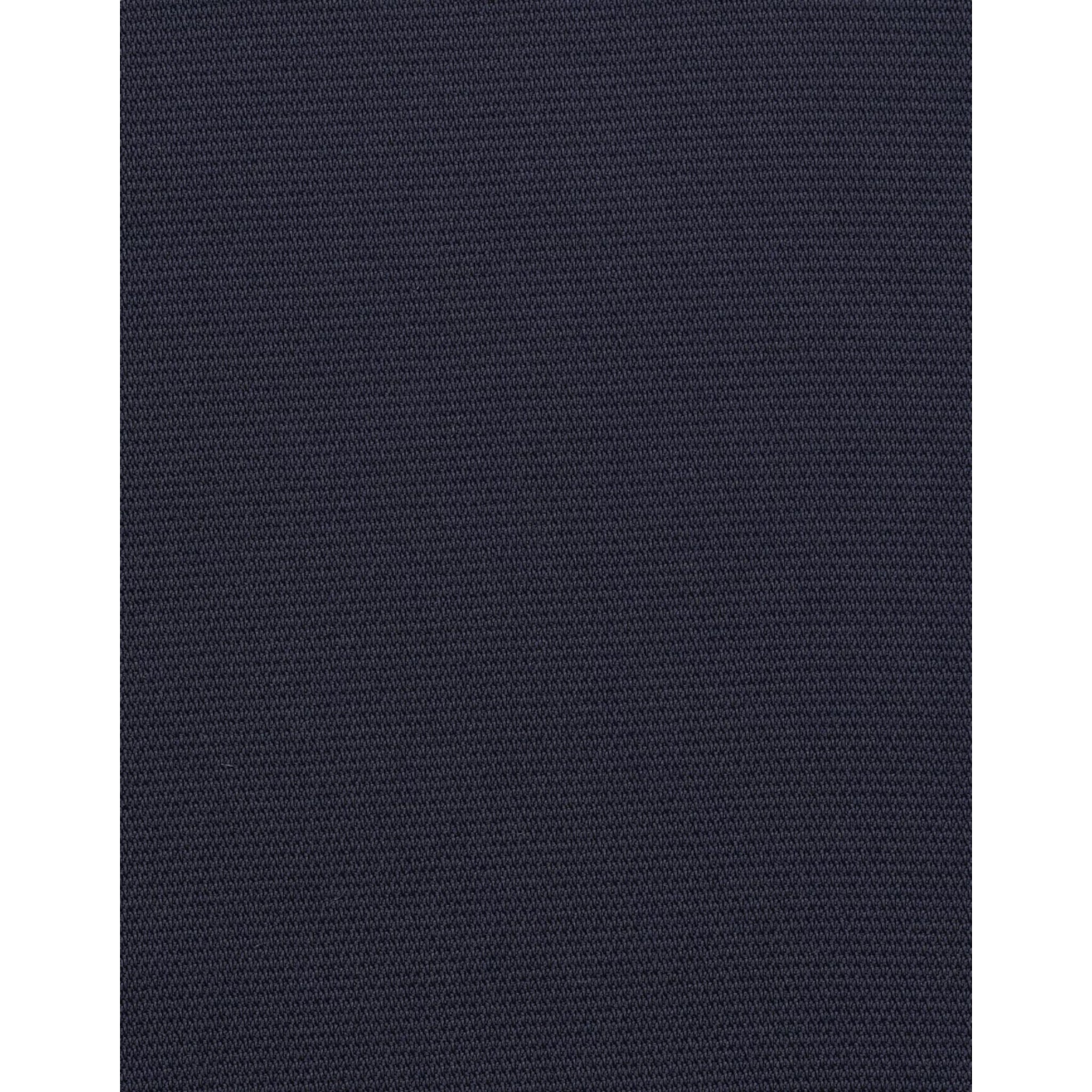 Guide London Navy Diamond Knit Long Sleeve Cotton Polo (KW2827)