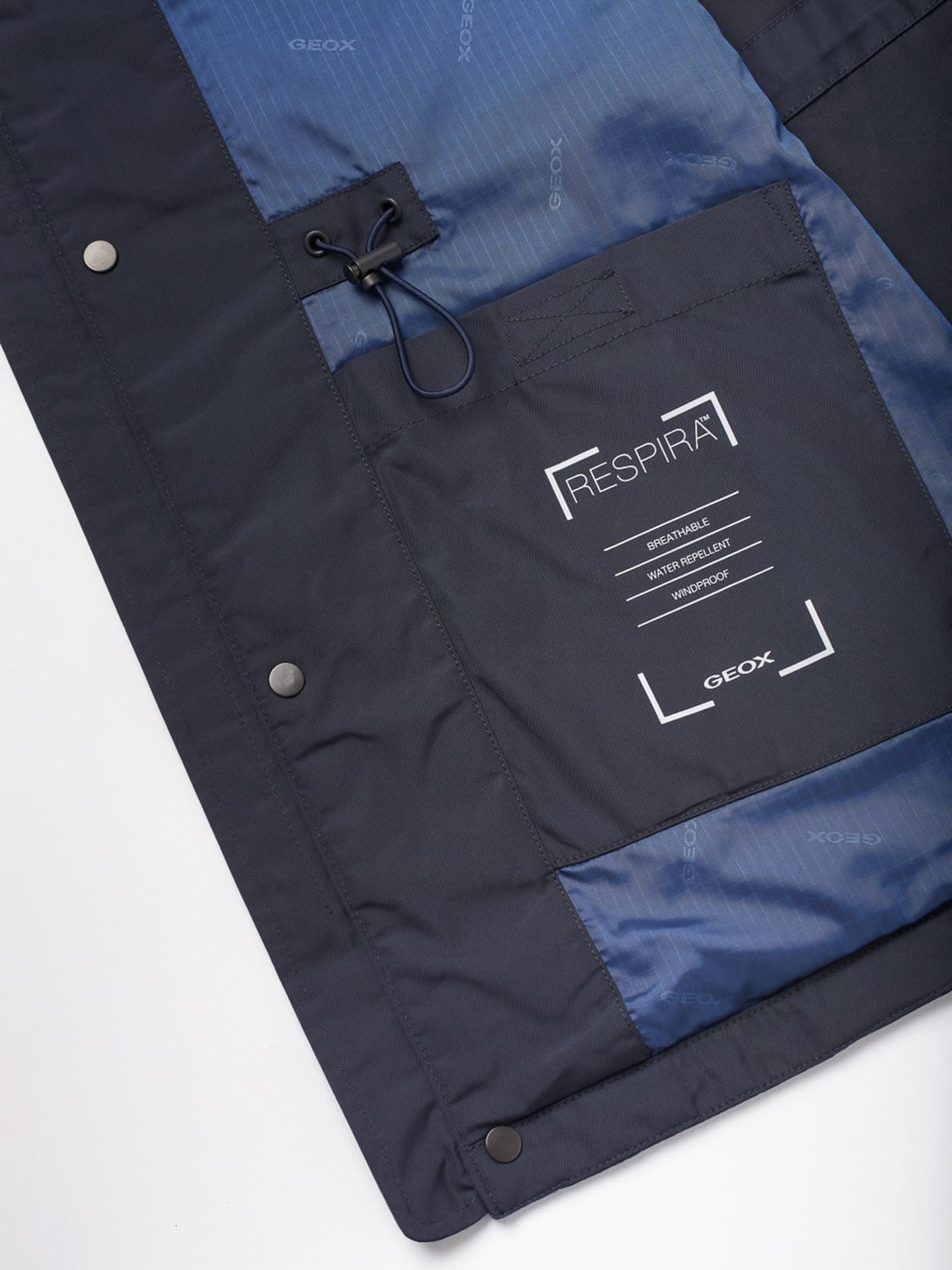 Geox Rennie Field Jacket Navy (2521 2801 1624) - PendulumMensWear