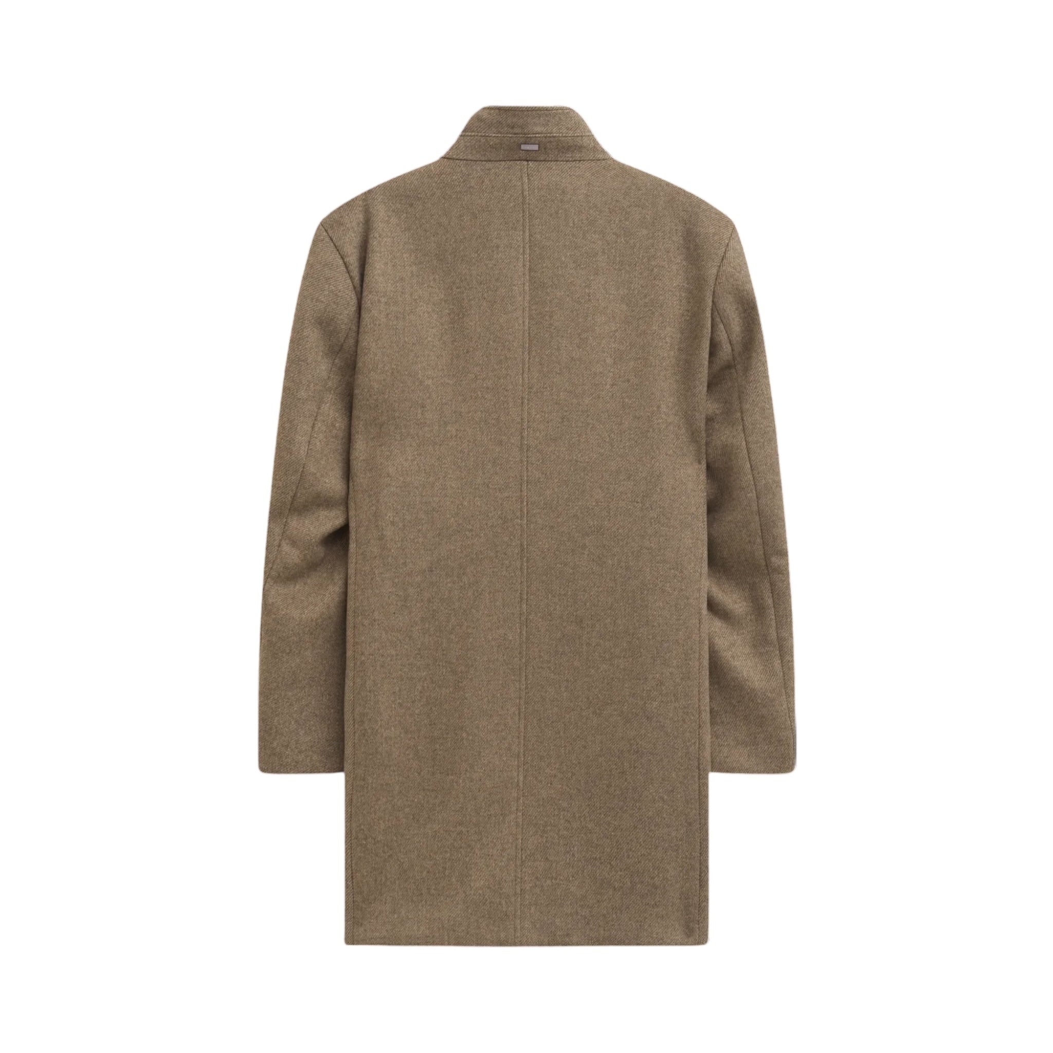Bugatti 84201/ 60 Oatmeal Coloured Wool Mix Coat - PendulumMensWear