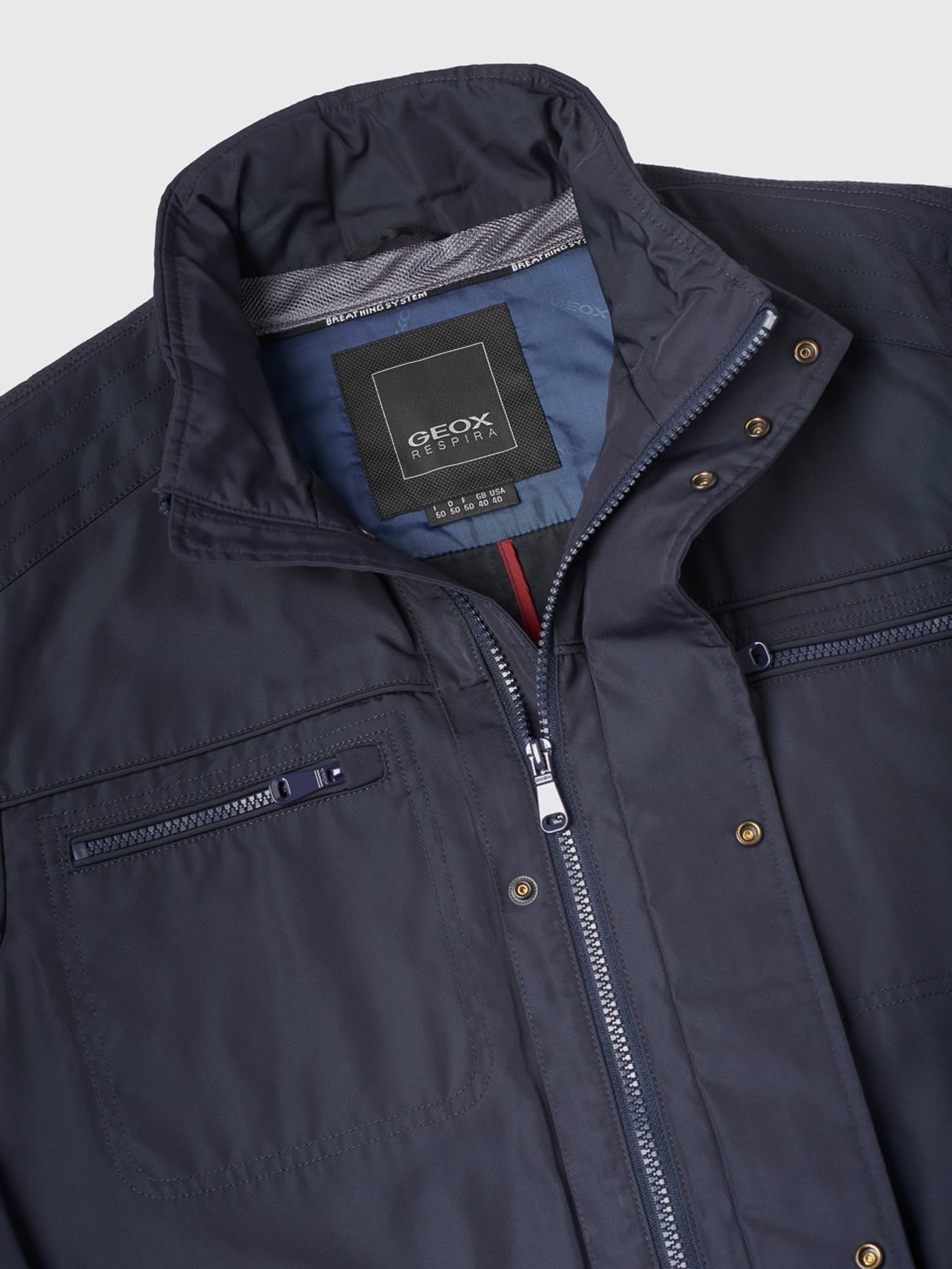 Geox Rennie Field Jacket Navy (2521 2801 1624) - PendulumMensWear
