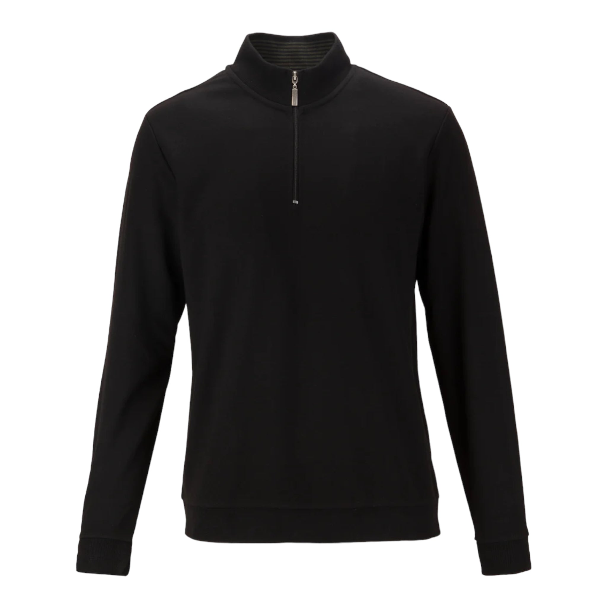 Guide London Black Half Zip Sweater (SW1018)