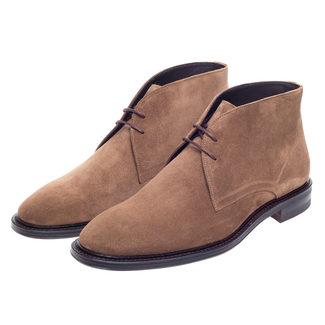 John White  Westfield Fawn Suede Chukka Boots - PendulumMensWear