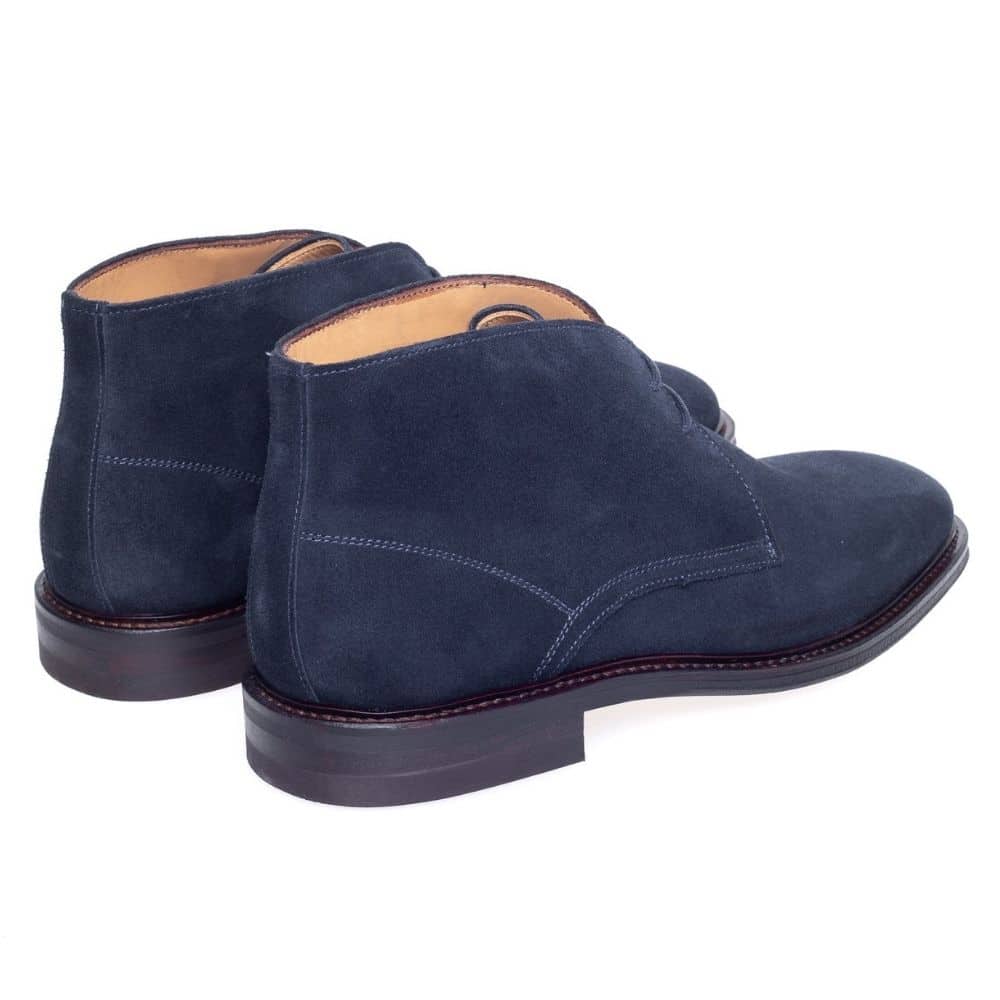 John White Westfield Navy Chukka Boots - PendulumMensWear