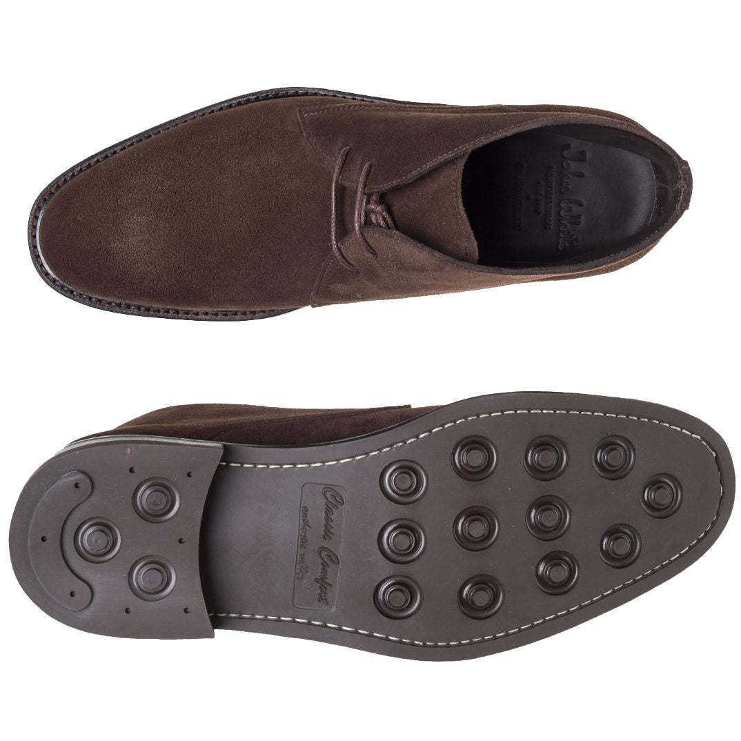John White Westfield Brown Suede Chukka Boot - PendulumMensWear