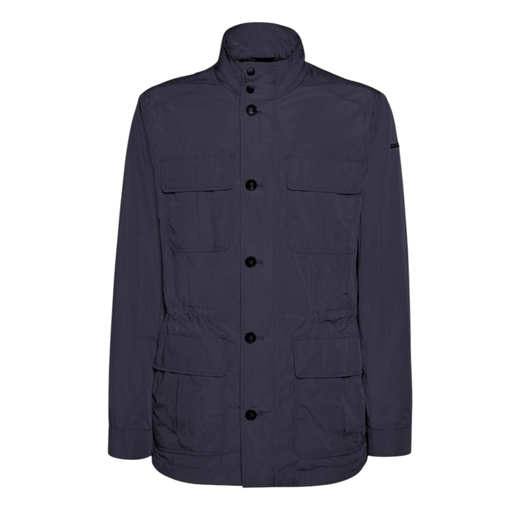 GEOX M3522D T2941 F1624 LITIO Field Jacket in Navy Blue - PendulumMensWear
