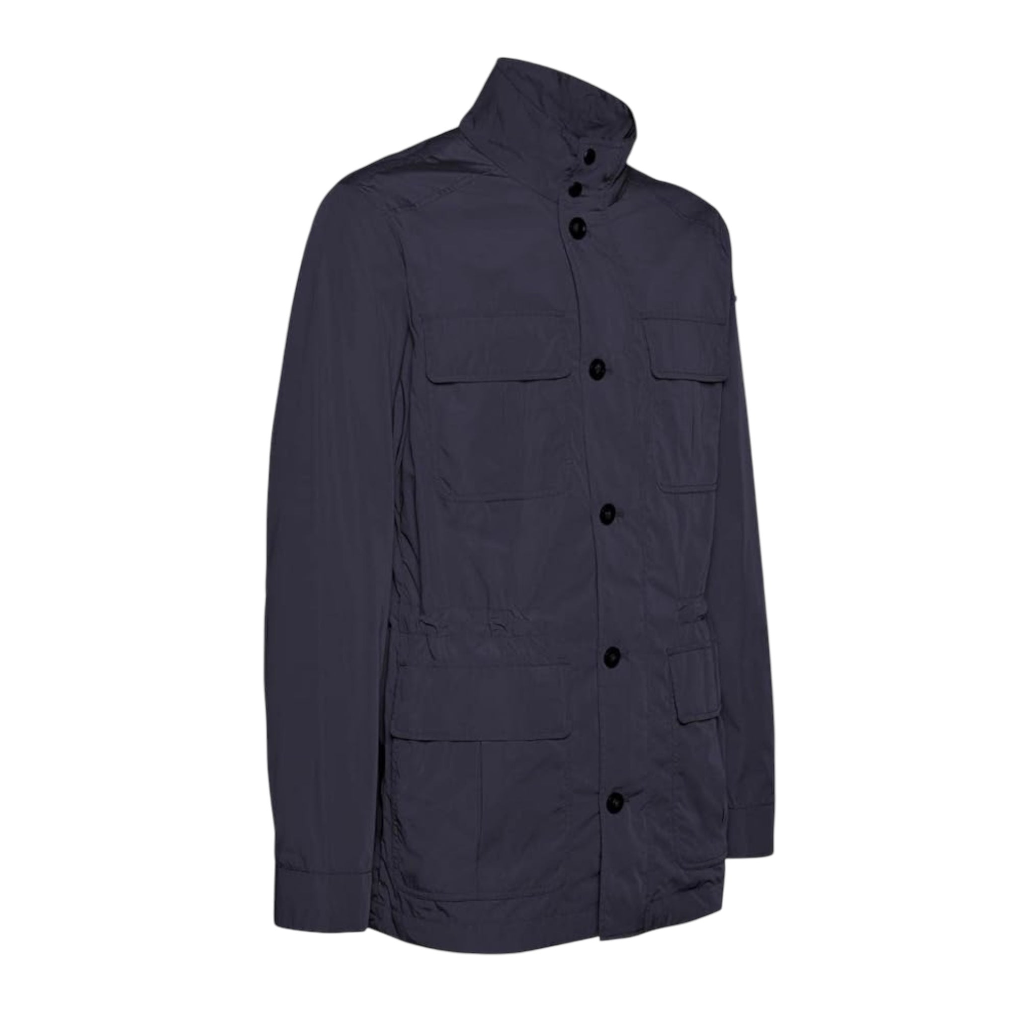 GEOX M3522D T2941 F1624 LITIO Field Jacket in Navy Blue - PendulumMensWear