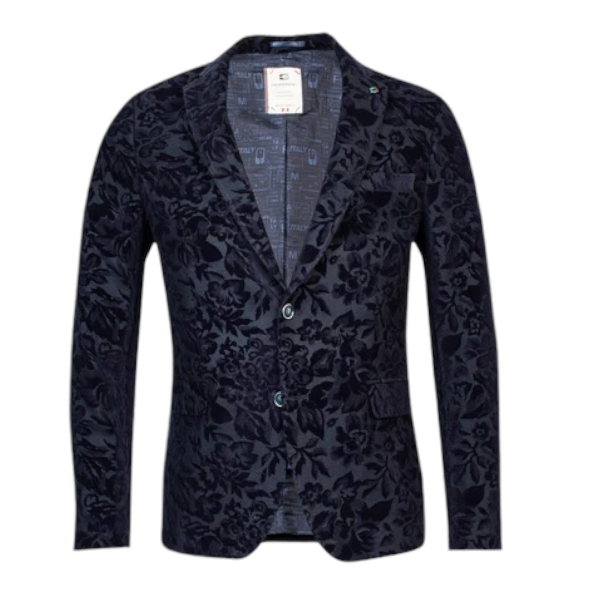 Giordano Flock Navy Robert Blazer (322617/60) - PendulumMensWear