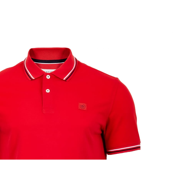 Bugatti 8150 55001A/950 Red Polo Shirt - PendulumMensWear