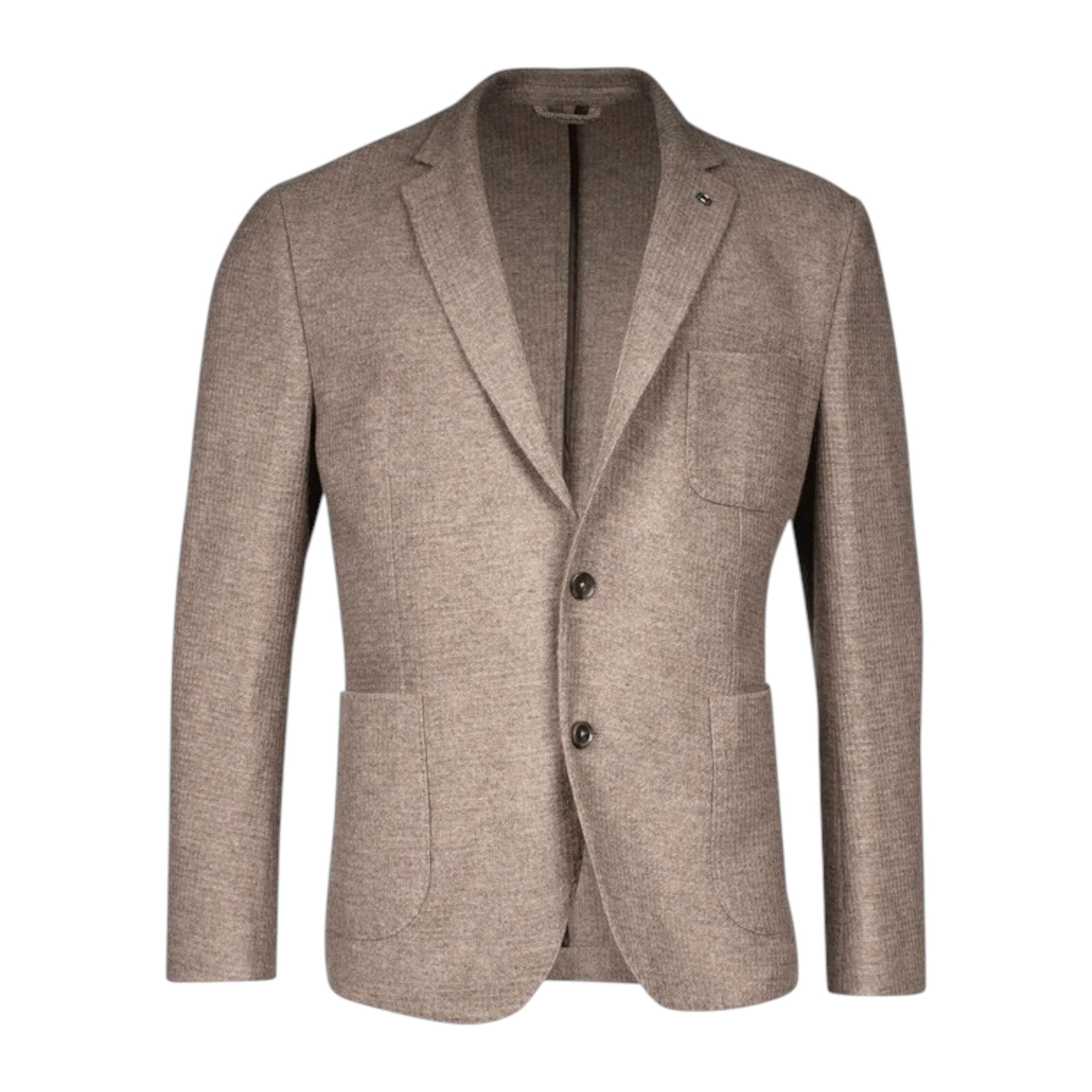 Giordano 422608 Col 81 Sand Coloured Wool Mix Blazer - PendulumMensWear