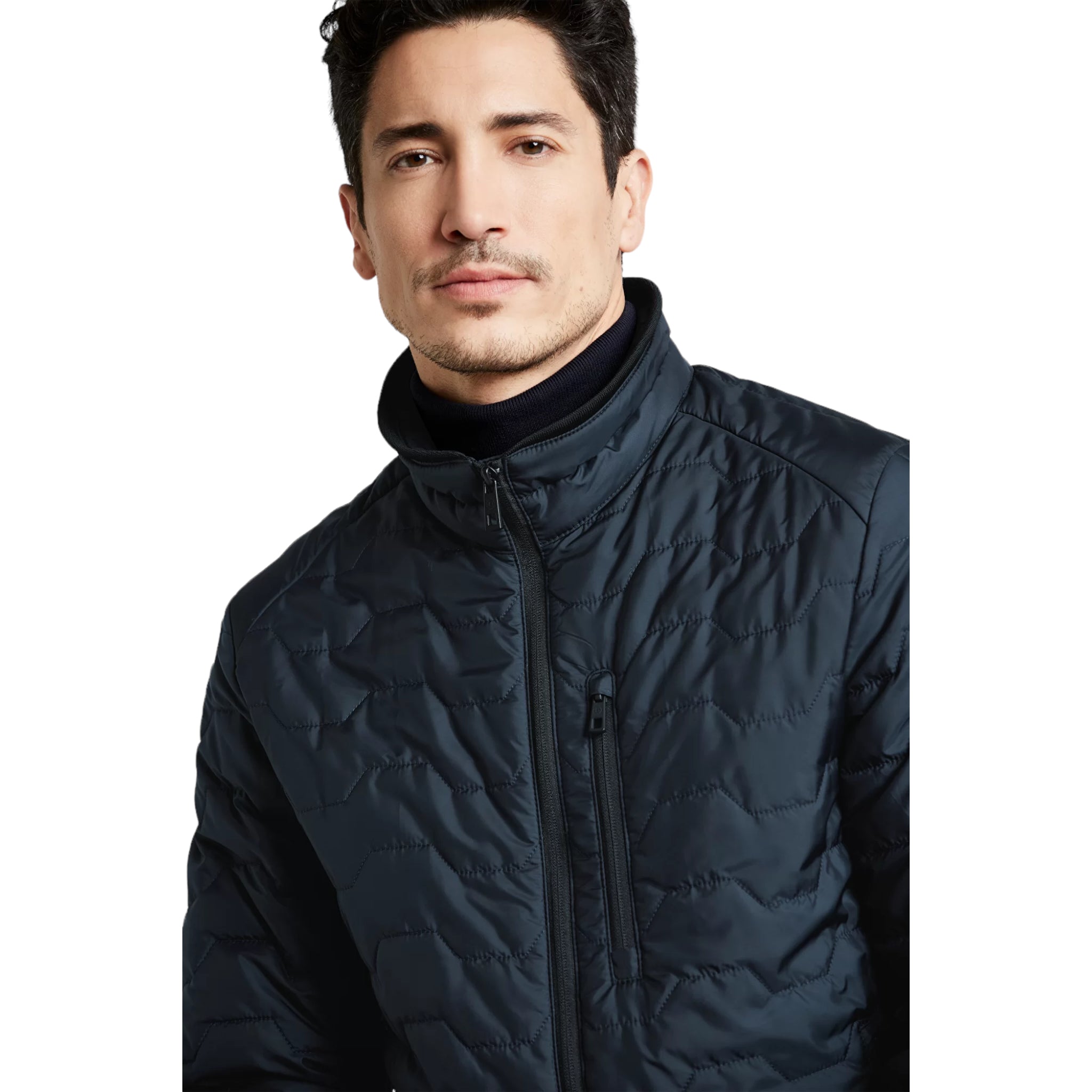 Bugatti Air Series Navy Quilted Jacket (41032380)