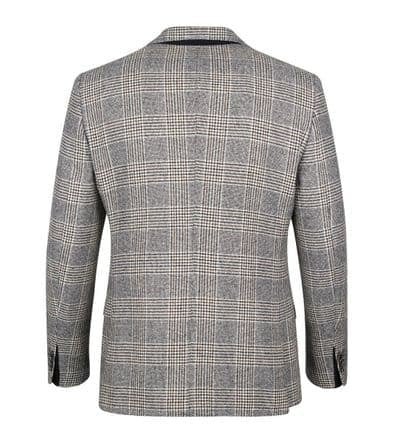 Guide London Navy & Grey Prince of Wales Check Jacket (JK3404)