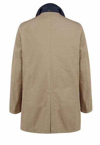 Guards London Caramel & Navy Montague Fully Reversible Raincoat