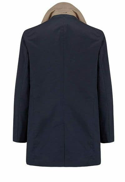 Guards London Caramel & Navy Montague Fully Reversible Raincoat
